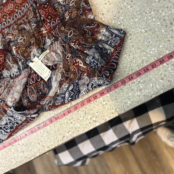 NWT KidsForm Bohemian Patterned Paisley Dress Large - Picture 12 of 12